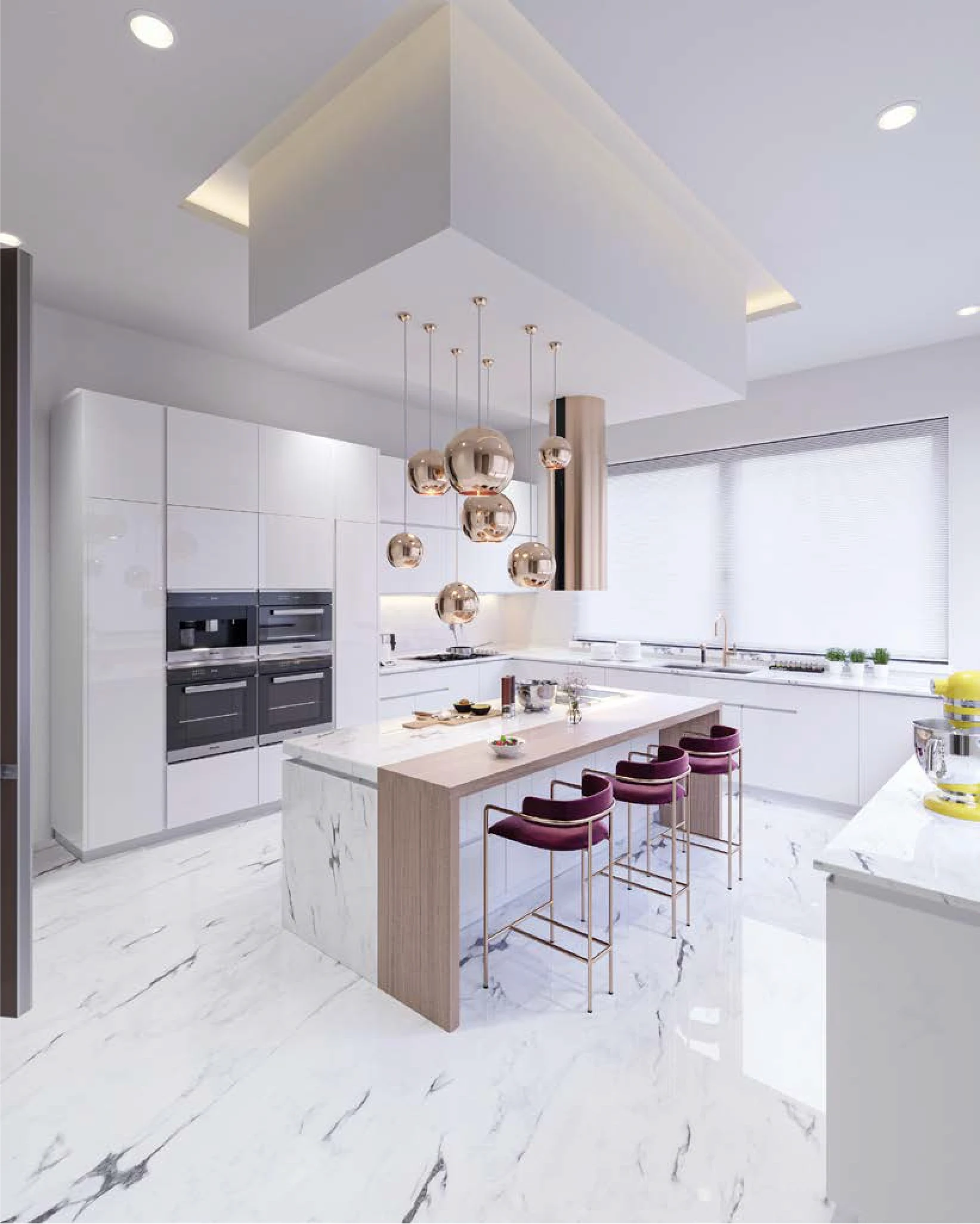 Kitchen — Cedar residence.