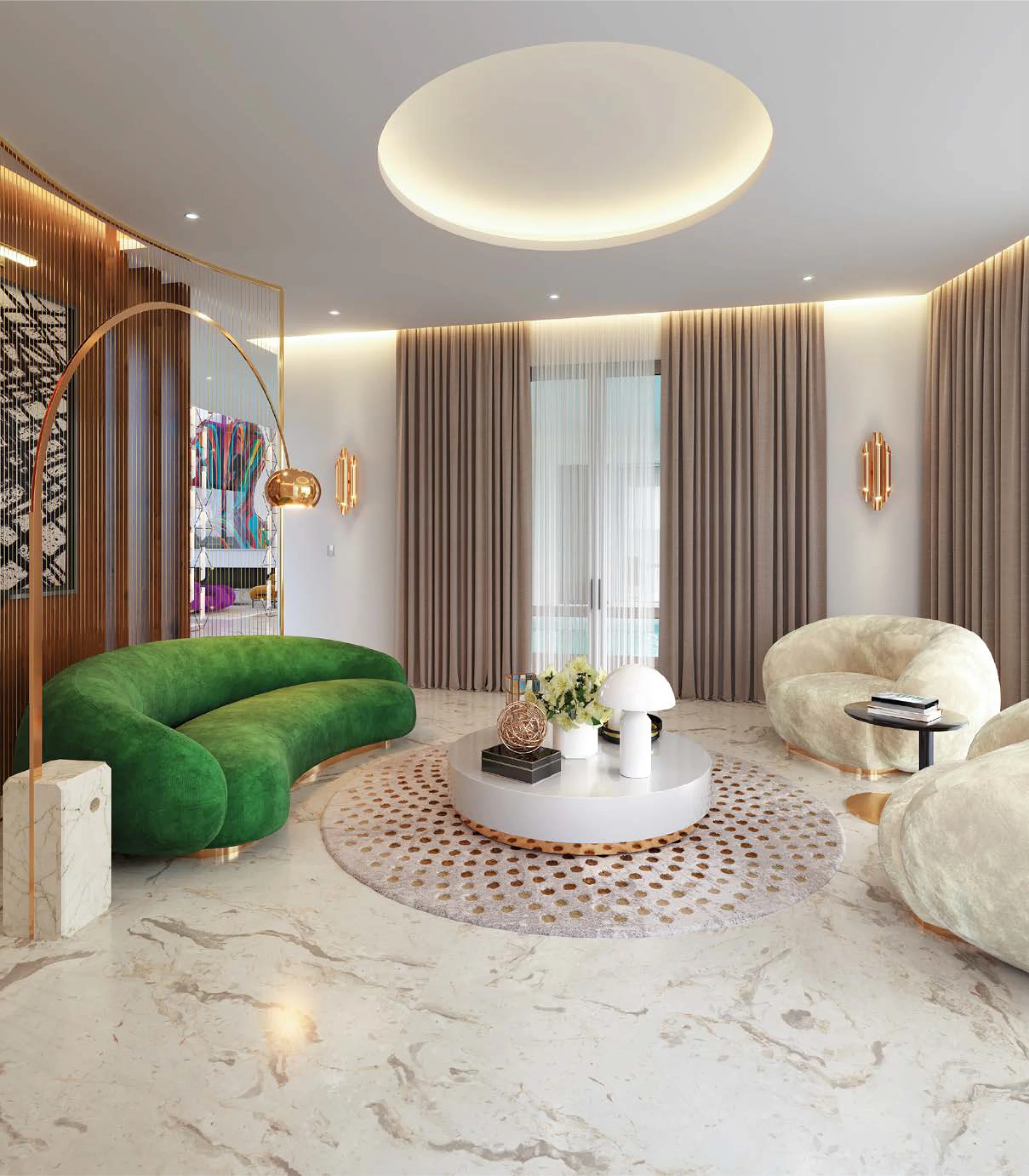 Lounge — Aspen residence.